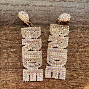 Bride earrings